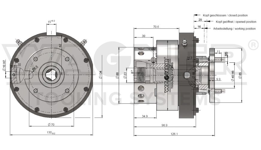 Wagner Axial-Rollsystem RAR16-2, rotary