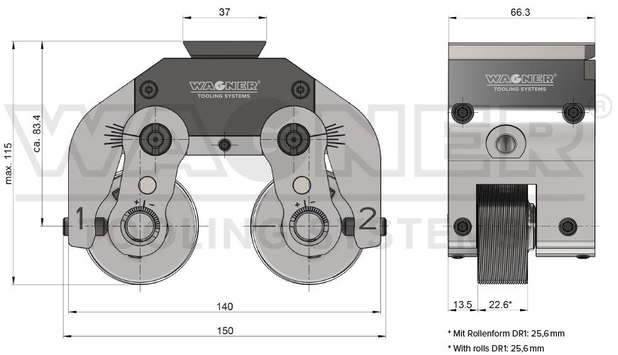 Wagner Tangential-Rollsystem B16