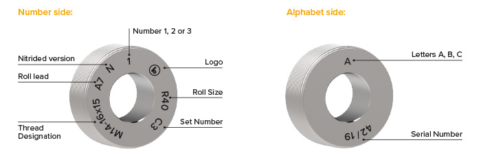 Axialrollkopf RS/RR mit Rollenhalter